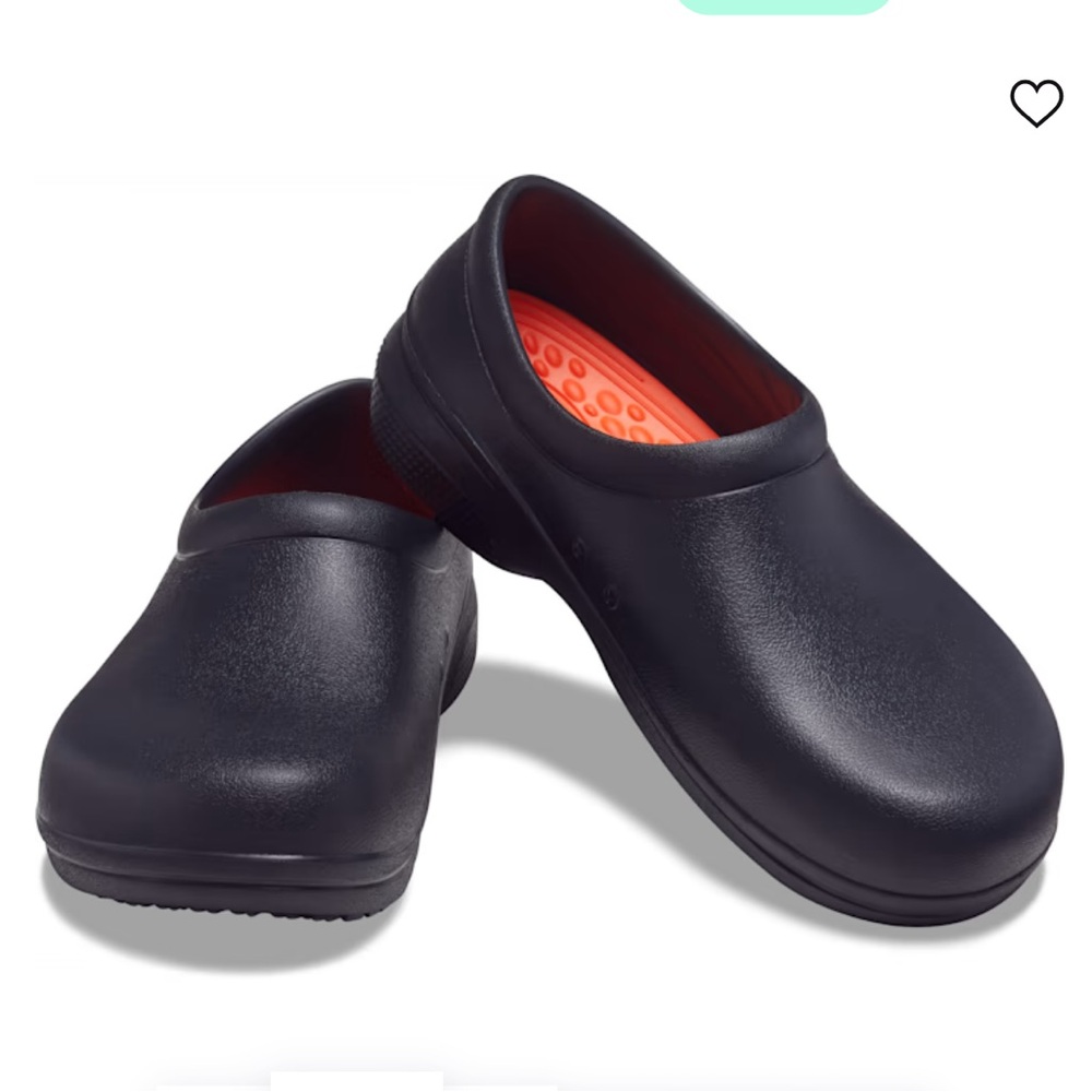 CROCS ON THE CLOCK LITERIDE™ SLIP RESISTANT WORK SLIP-ON.